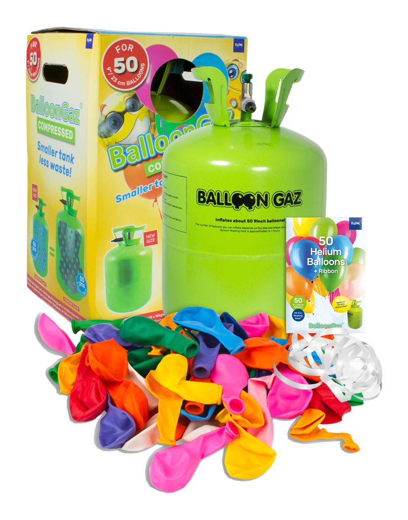 HELIUM DO BALÓNKŮ BALLOONGAZ - jednorázová nádoba 400 l + Obrázek produktu 3
