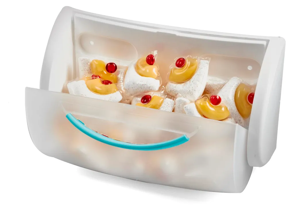 Porte-pastilles lave-vaisselle 22,5x12,5x8 cm - Boîte de rangement lessive