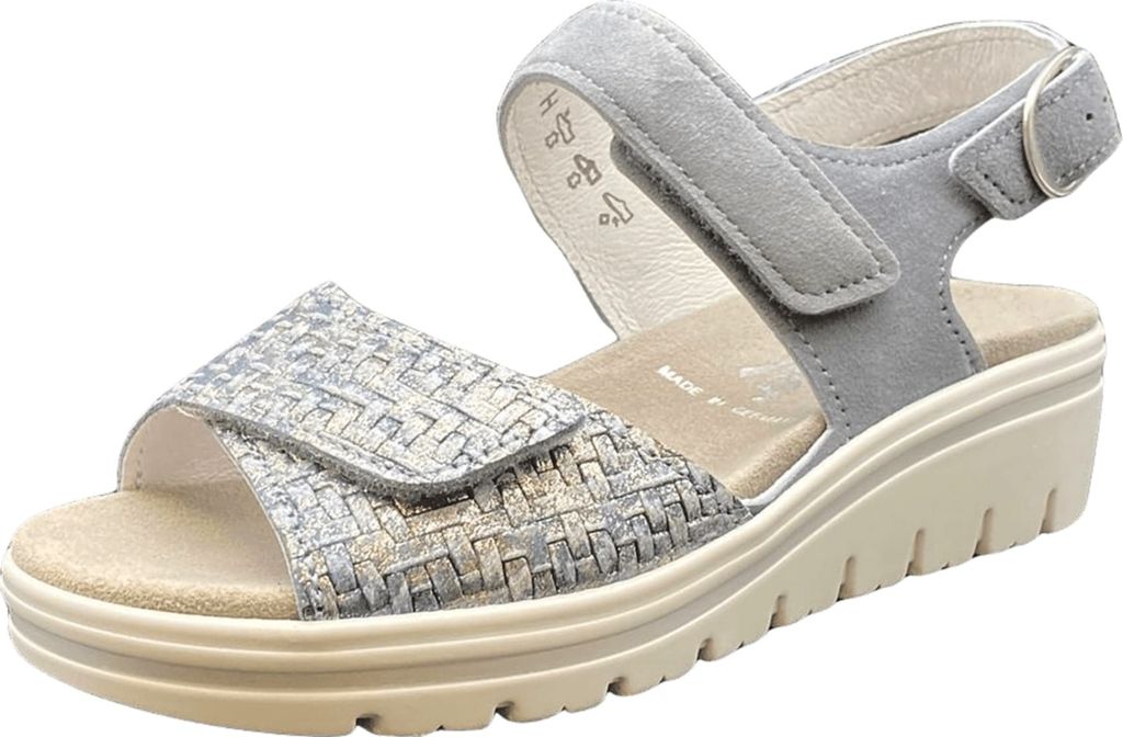 Semler Komfort Sandalen Doris Damen 31353433343935 Silber 39 EU