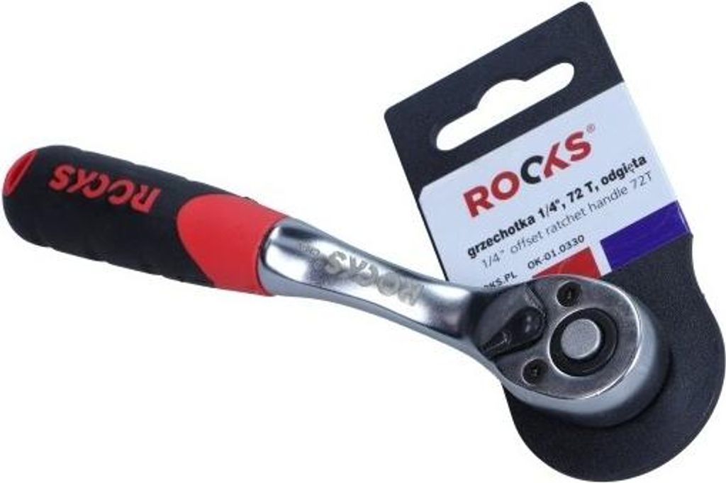 ROOKS Umschaltknarre OK-01.0330 Chrom-Vanadium-Stahl Produktbild 