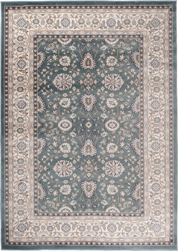 Tapis COLORADO Bleu et Vert 160x220 cm : Design Durable et Entretien Facile
