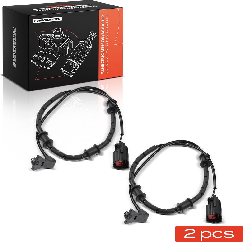 Frankberg 2x Warnkontakt Bremsbelagverschleiß Hinterachse für Jaguar S-Type XF XJ XK 1998-2020