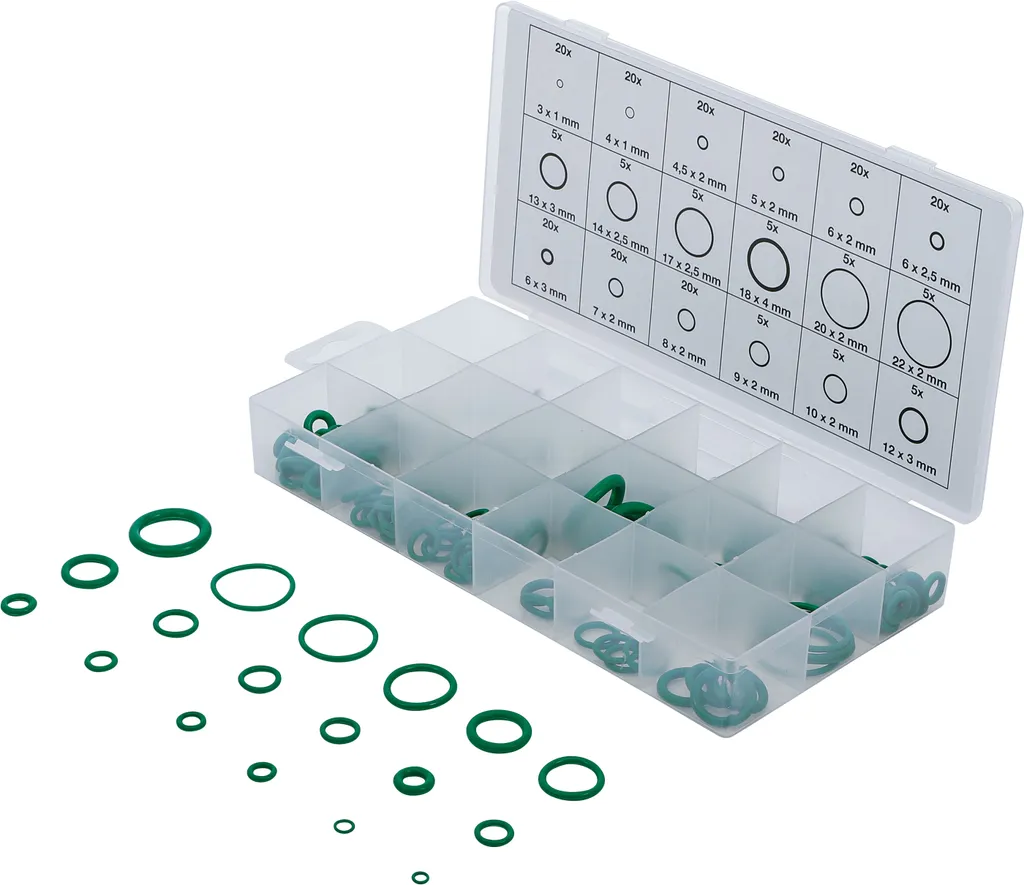 Kit Joints Toriques pour Réparation Hydraulique et Climatisation HNBR - 5