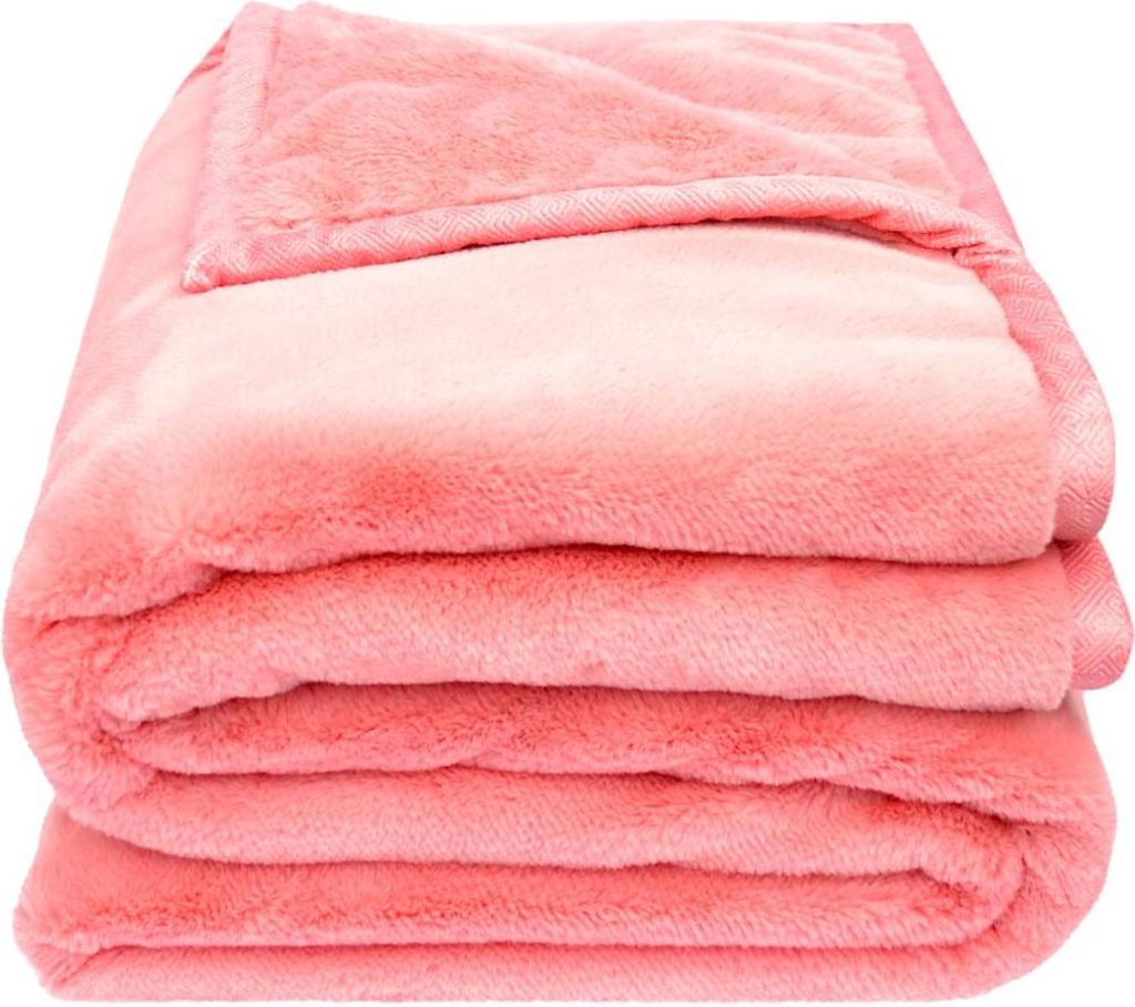 Zoeppritz Plaid The Blanket Farbe coral Größe 150x200