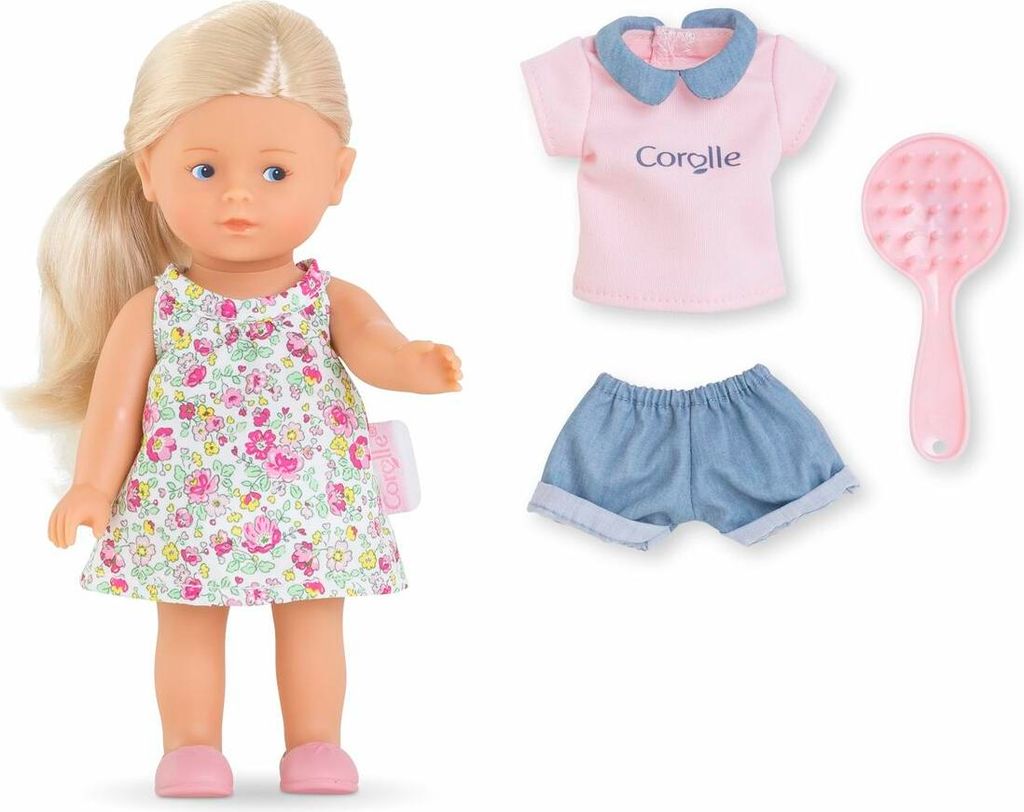 Babypuppe mit Zubehör Corolle Mini Monde De Rosy
