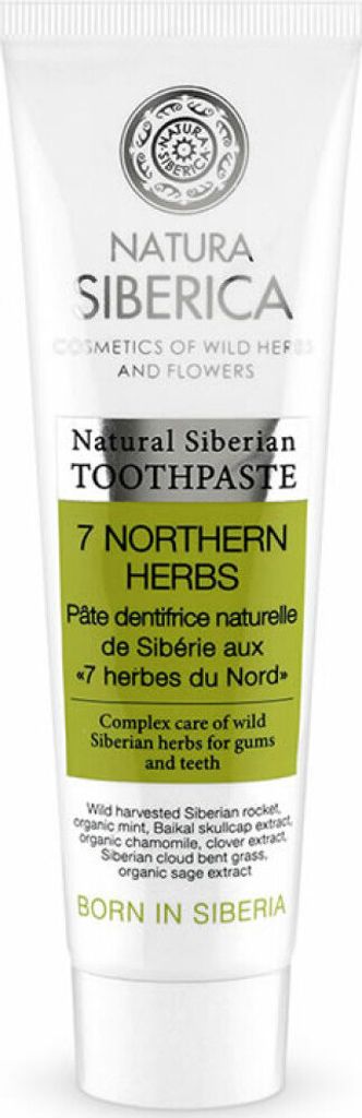 FLUORIDFREIE ZAHNPASTE „SIEBEN KRÄUTER“ ECO 100 g – NATURA SIBERICA