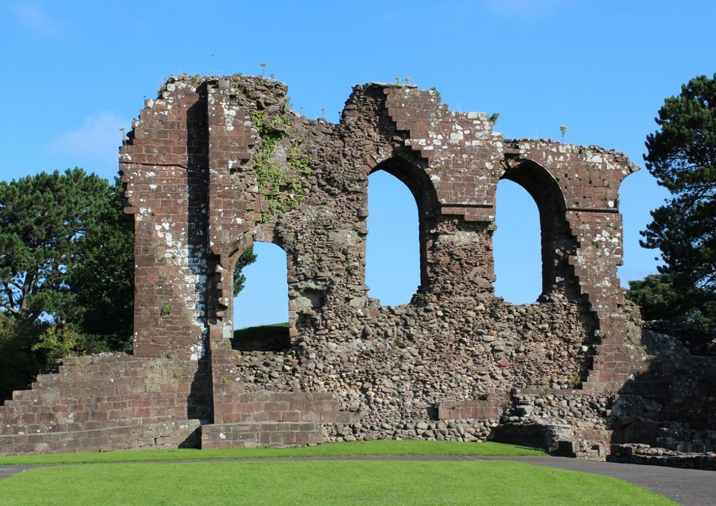 hansepuzzle 51793 - Ruinen Puzzle, 260 Teile, Hintergründe, 41,0 x 28,0cm mit hochwertiger Aufbewahrung, Kartonbox und wiederverschließbarem Beutel