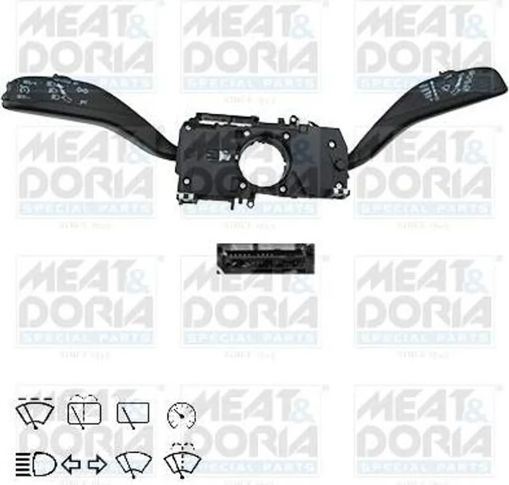 Commodo de direction pour VW Multivan V et Fabia, commande phare et clignotant