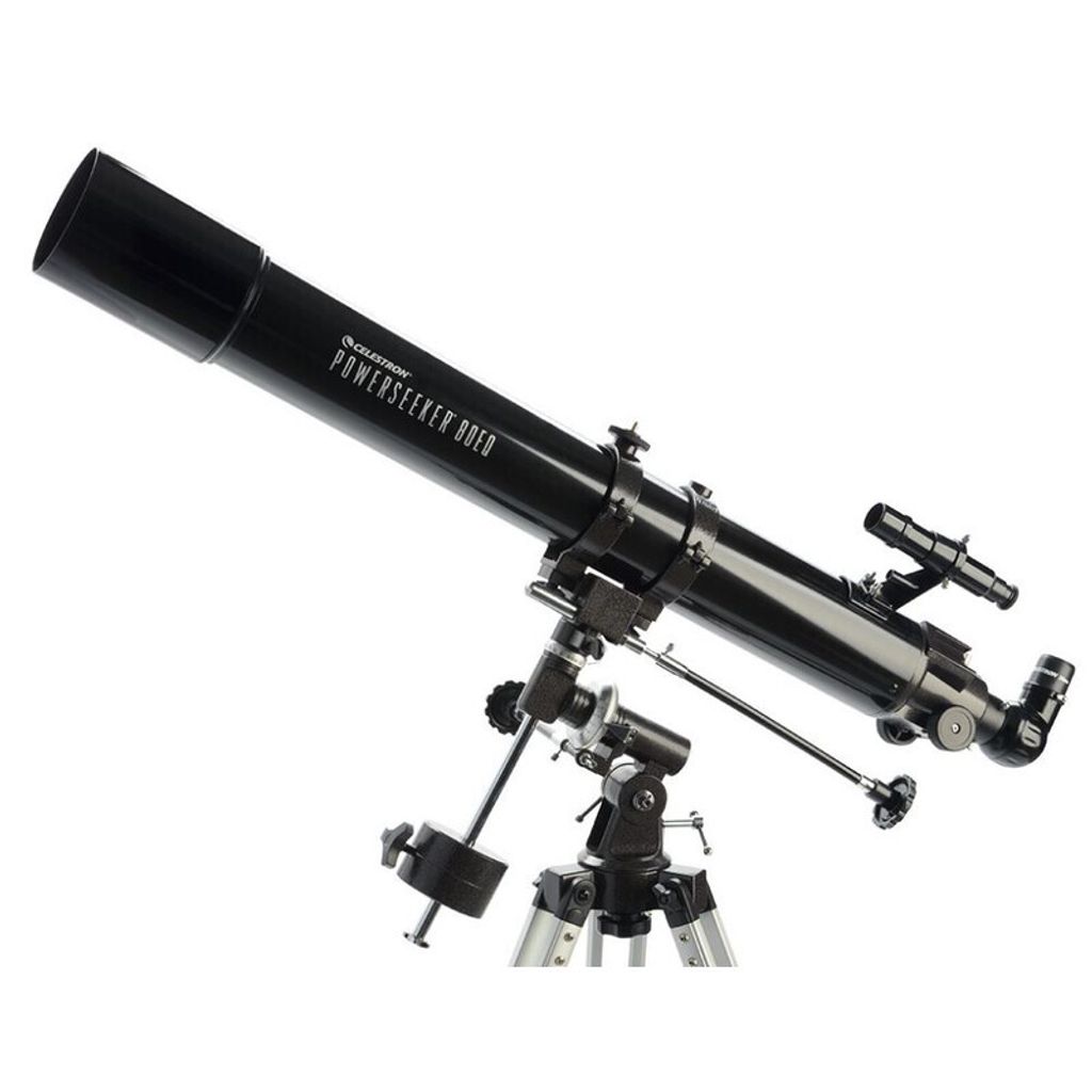 Celestron PowerSeeker 80EQ Refraktor 225x Czarny Zdjęcie produktu 