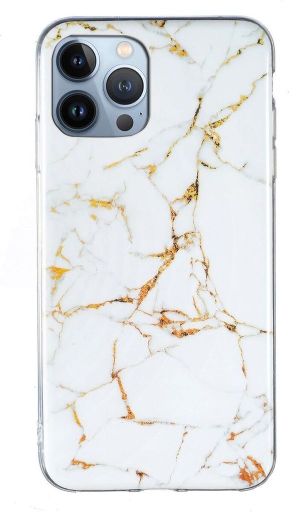 König Design Hülle kompatibel mit Apple iPhone 15 Pro Kunststoff Soft Handyhülle - Handy Case Weiß