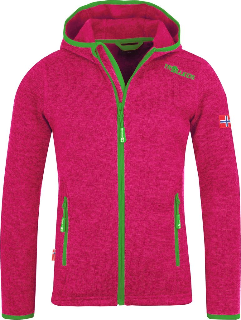 Trollkids Kinder Wasserdichte Jacke Lila 221-213 Grösse 104