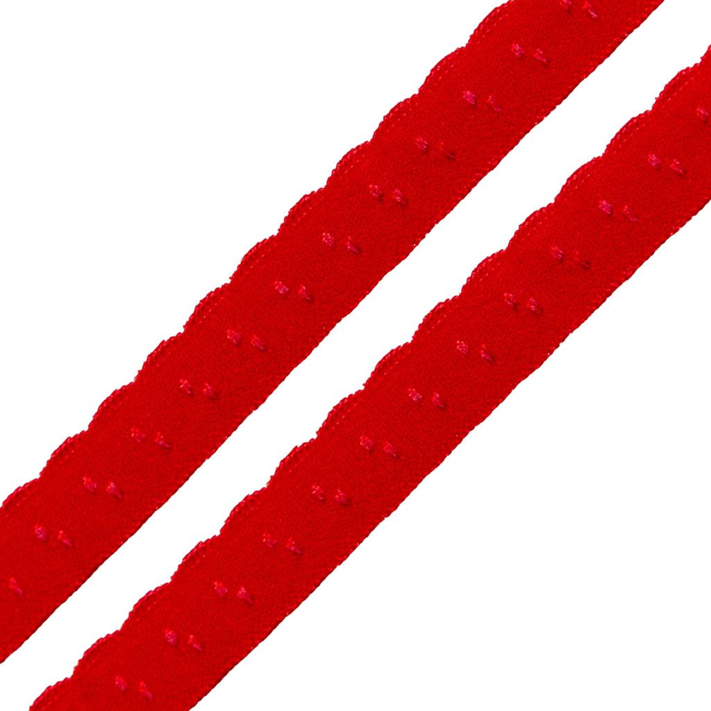 Wäschegummi 10% Elasthan Faltgummi 10mm Dessousgummi Falzgummi Bogenkante ab 1m