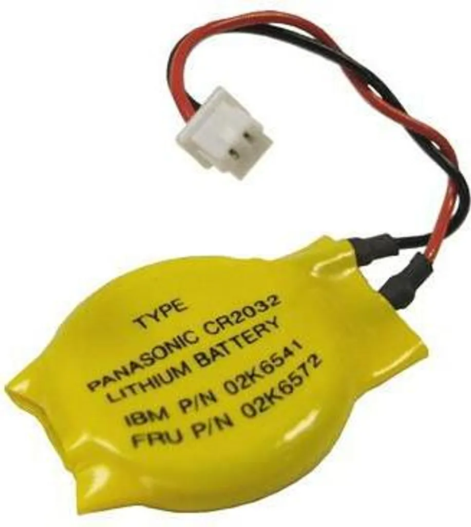 Batterie RTC Lenovo FRU04W1642 pour carte mère d'ordinateur ThinkPad
