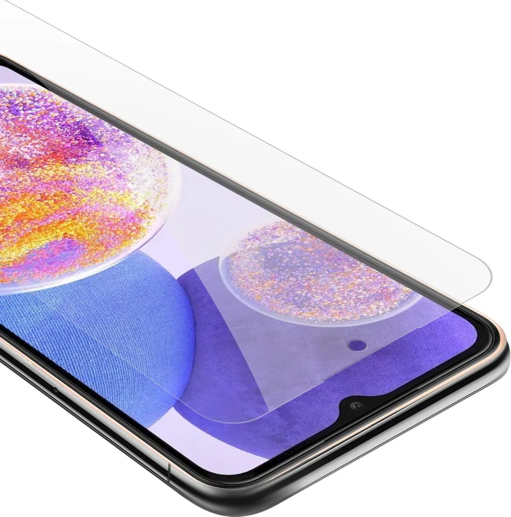 Cadorabo Pellicola Blindata Samsung A23 4G Vetro Temperato 9H