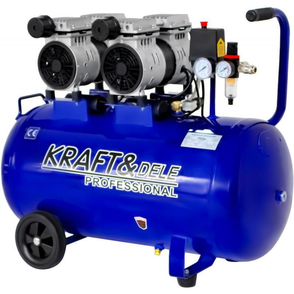 Kompressor 100L Ölfrei 3000W 582L/min Druckluftkompressor Produktbild 