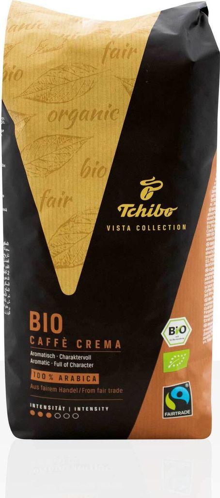 Tchibo Vista Collection Caffe Crema 6 x 1kg Kaffeebohnen