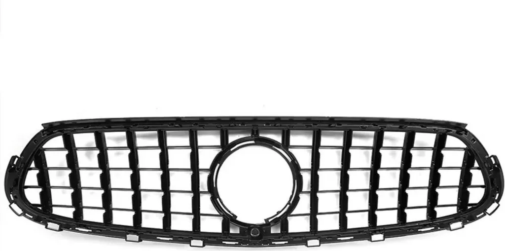 Calandre de Radiateur pour Mercedes GLC X254 2024 Style GT Noir Absolu