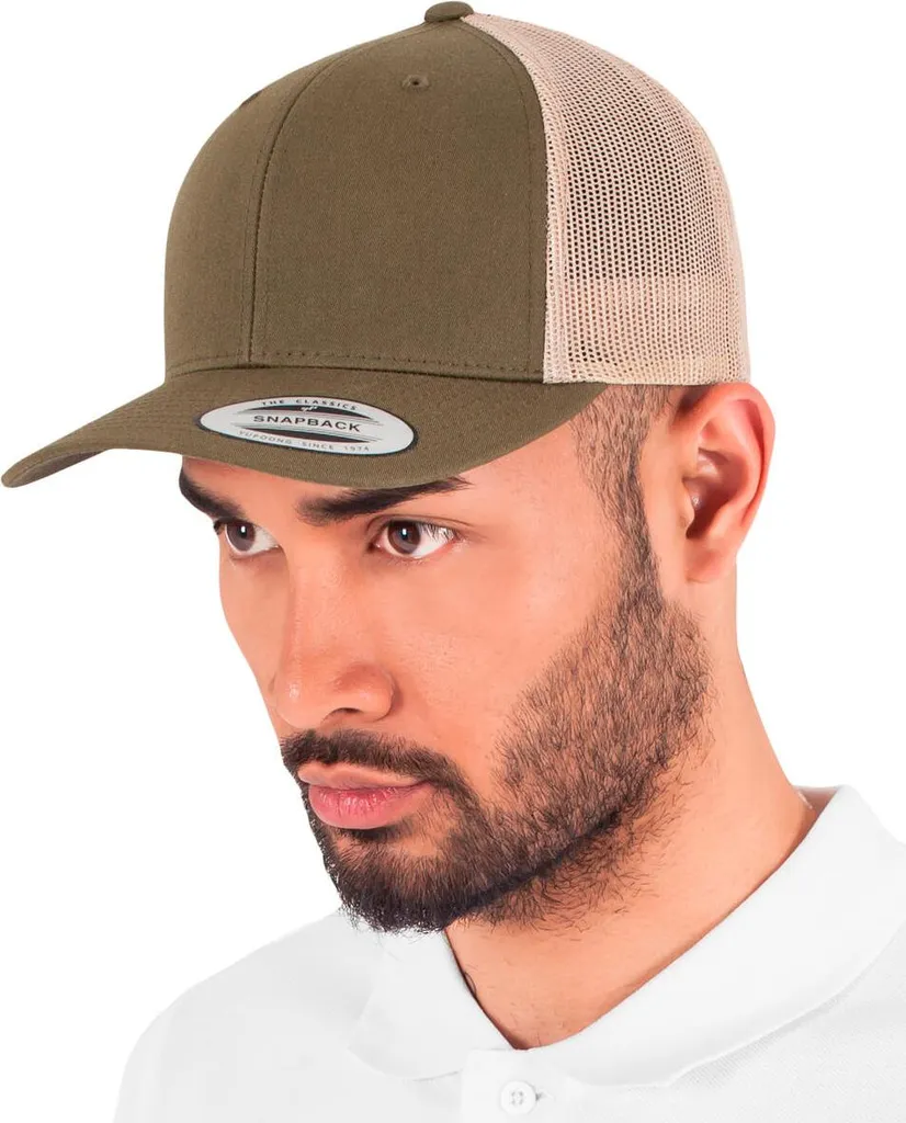 Cappellino Flexfit Trucker Snapback Antracite Navy - Resistente e Cool - 8