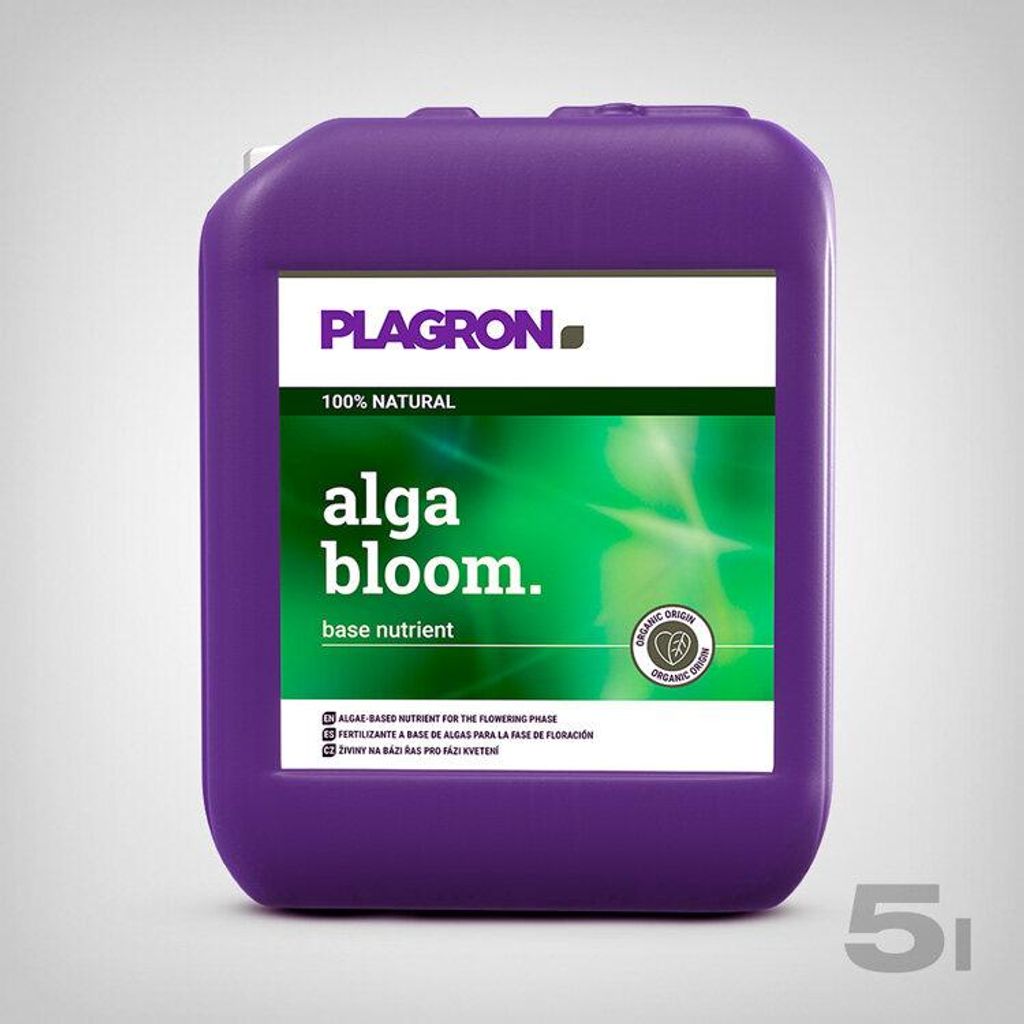 Plagron Alga Bloom 5L Dünger für Blütephase | Organisch, NPK 3-2-5 für gesunde Pflanzen
