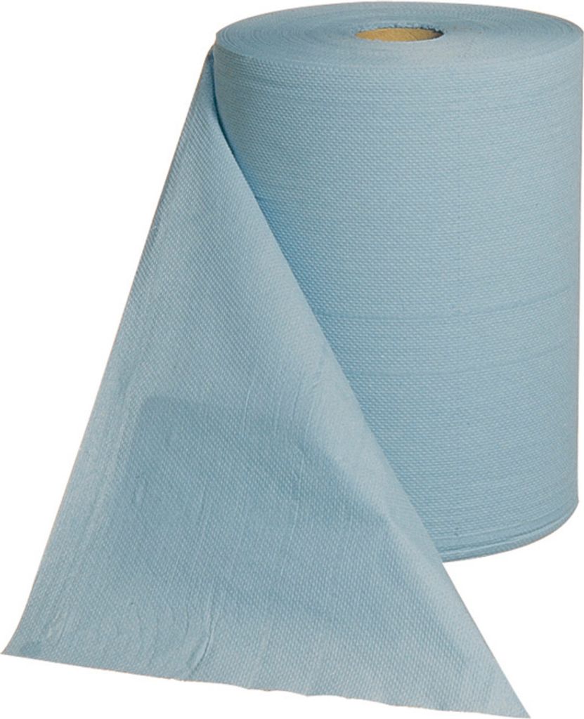 Dönges K-Rolle, blau, 2-lagig, 38 x 36 cm, 1000 Blatt (Papierabroller)