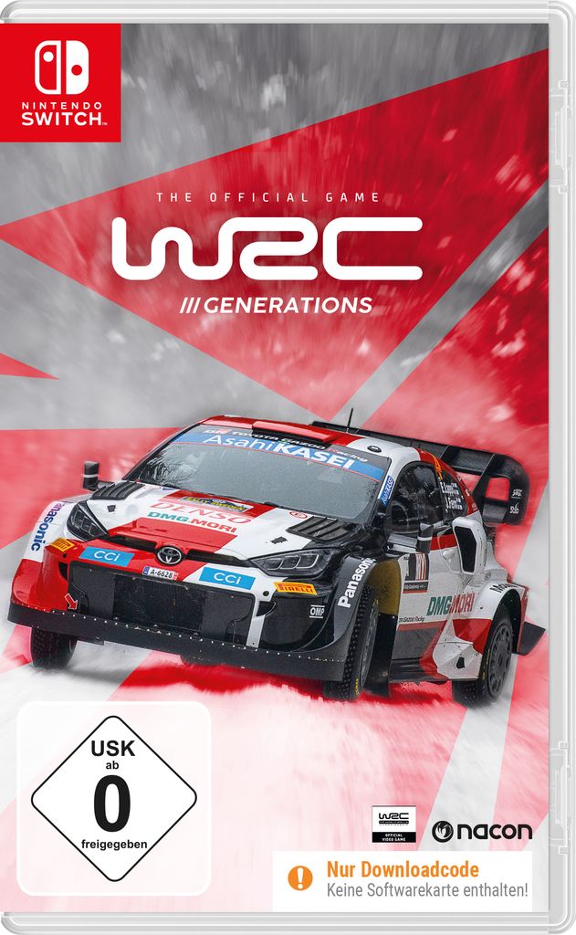 WRC Generations - SWITCH (Code in a Box) Image du produit 