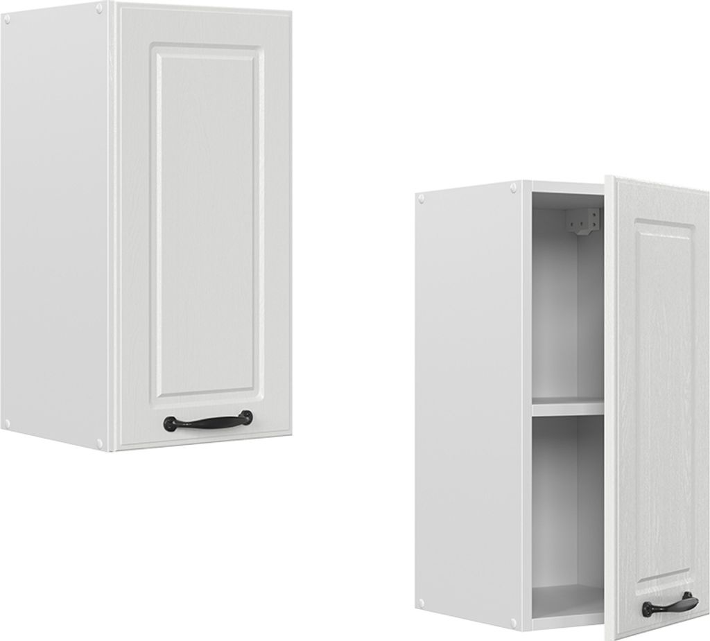 Vicco Hängeschrank R-Line, 30 cm, Weiß Landhaus/Weiß Produktbild 5