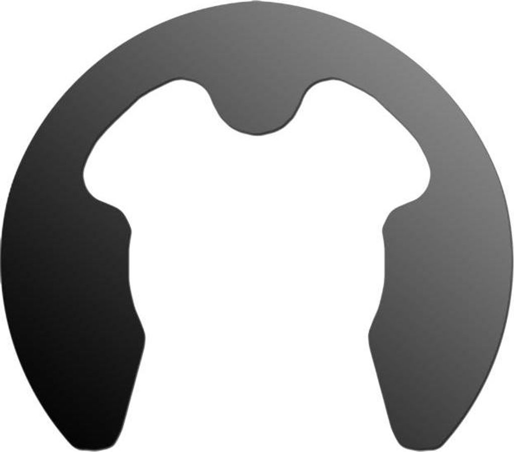 5x E-Clipse Wellensicherung Sicherrungsringe DIN6799 Ø 9 mm