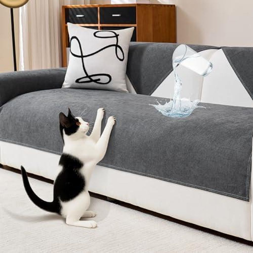 DeepDream Wasserdicht Sofa Überzug Chenille Sofabezug, Produktbild 