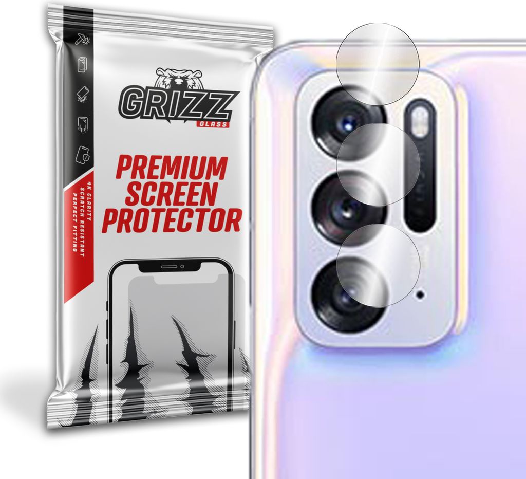 Glas für die GrizzGlass HybridGlass Kamera für Oppo Find N