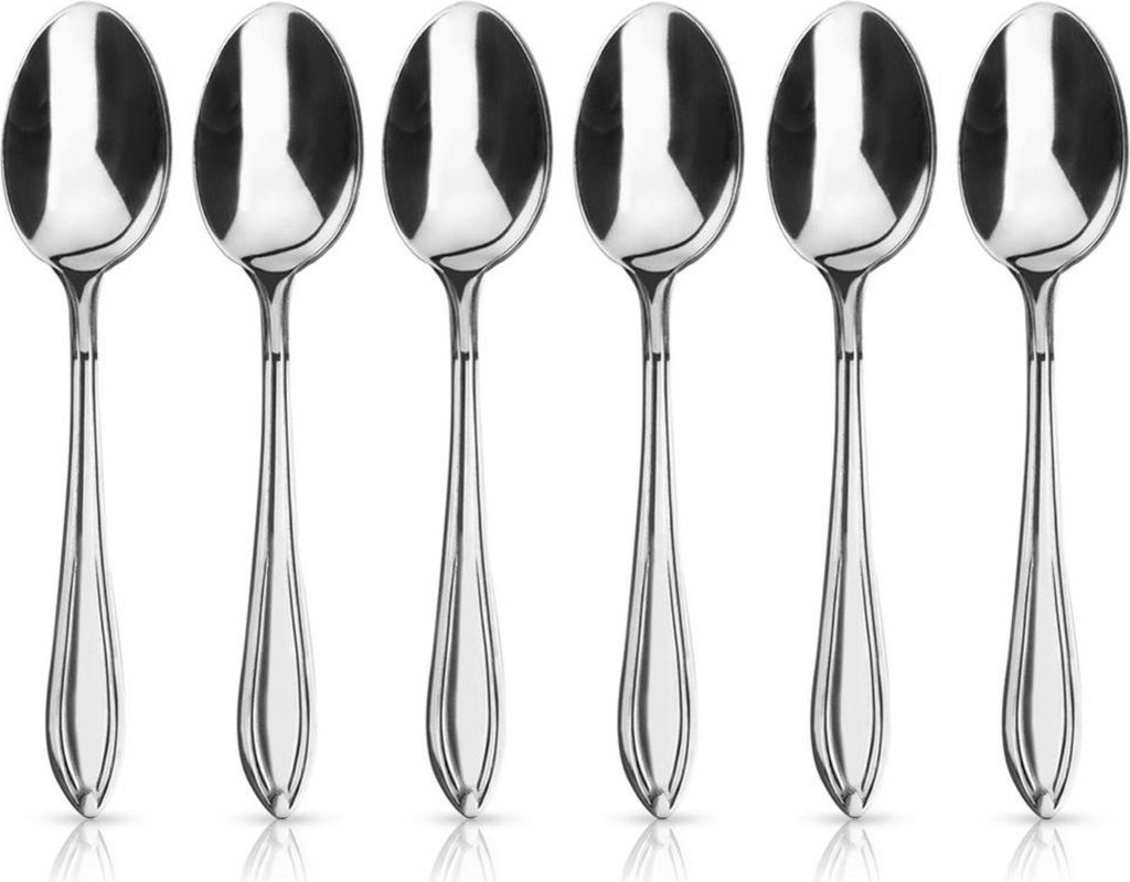 Orion | Teelöffelset Set - Silber - 6 Stück - Edelstahl - Produktbild 