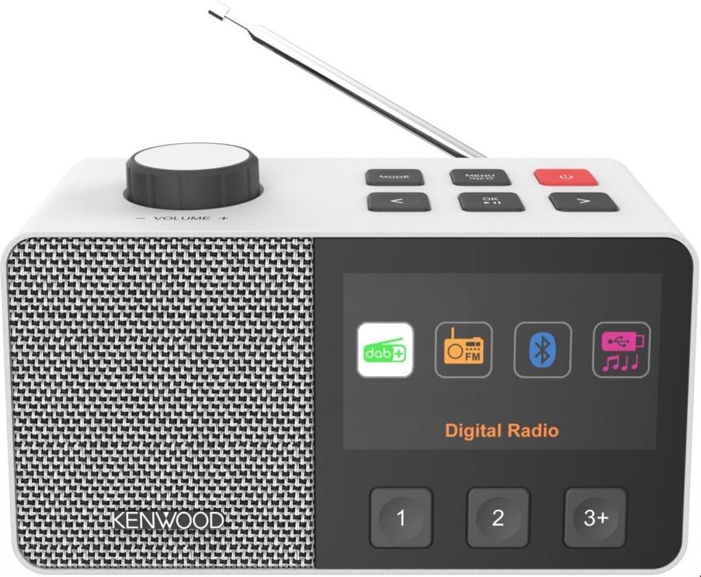 Kenwood CR-M70DAB-W Portatile Digitale Bianco Immagine del prodotto 