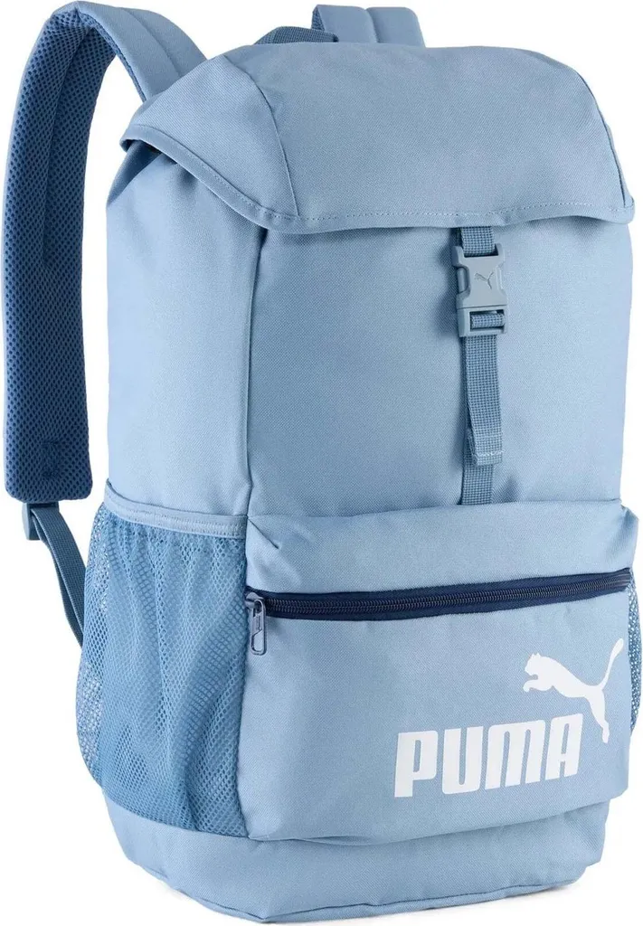 PUMA zaino Phase Hooded Backpack Cool Blue - Persian Blue celeste