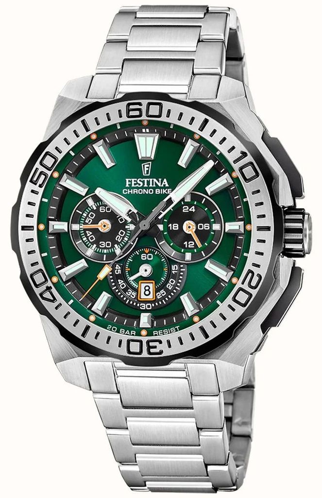 Zegarek męski FESTINA 20724/3 zielony sportowy Zdjęcie produktu 