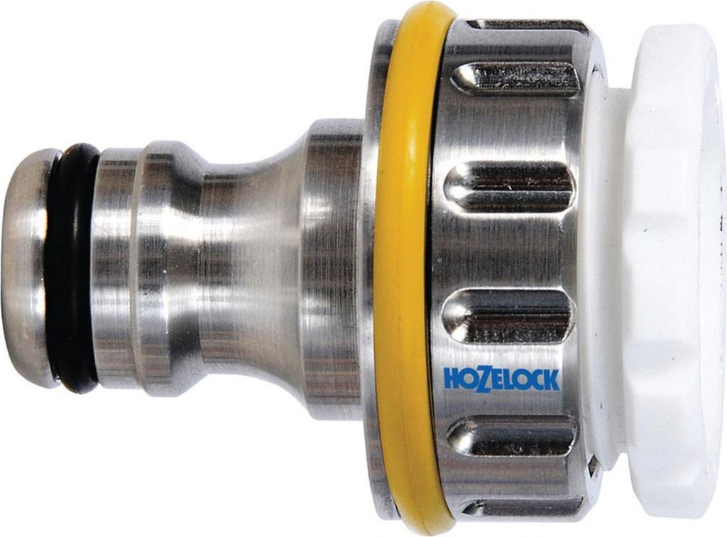 Hozelock 2041 Pro Metall-Gewindebohreranschluss 12,5-19mm (1/2-3/4in) TK11991 (One Size) (Multi Colour)