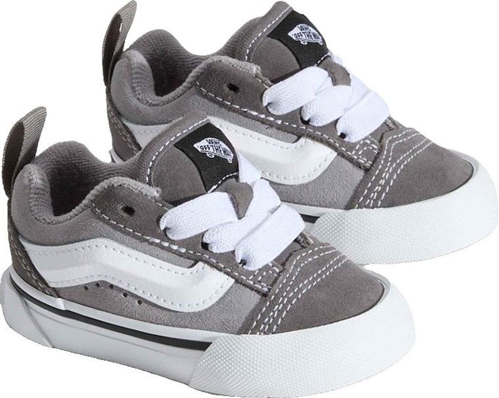 Vans Knu Skool Elastic Lace Kleinkinderschuhe Grau EU 26 Junge Grau EU 26