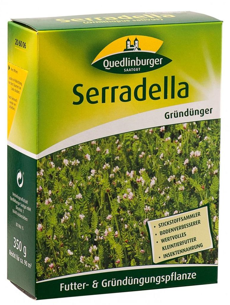 Serradella 350 g | Gründünger von Quedlinburger Produktbild 