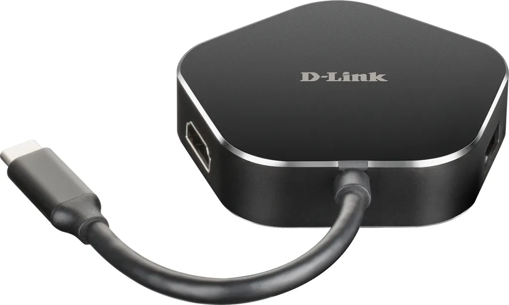 Hub USB-C pour Télétravail D-Link DUB-M420 HDMI 4K et Double Port USB