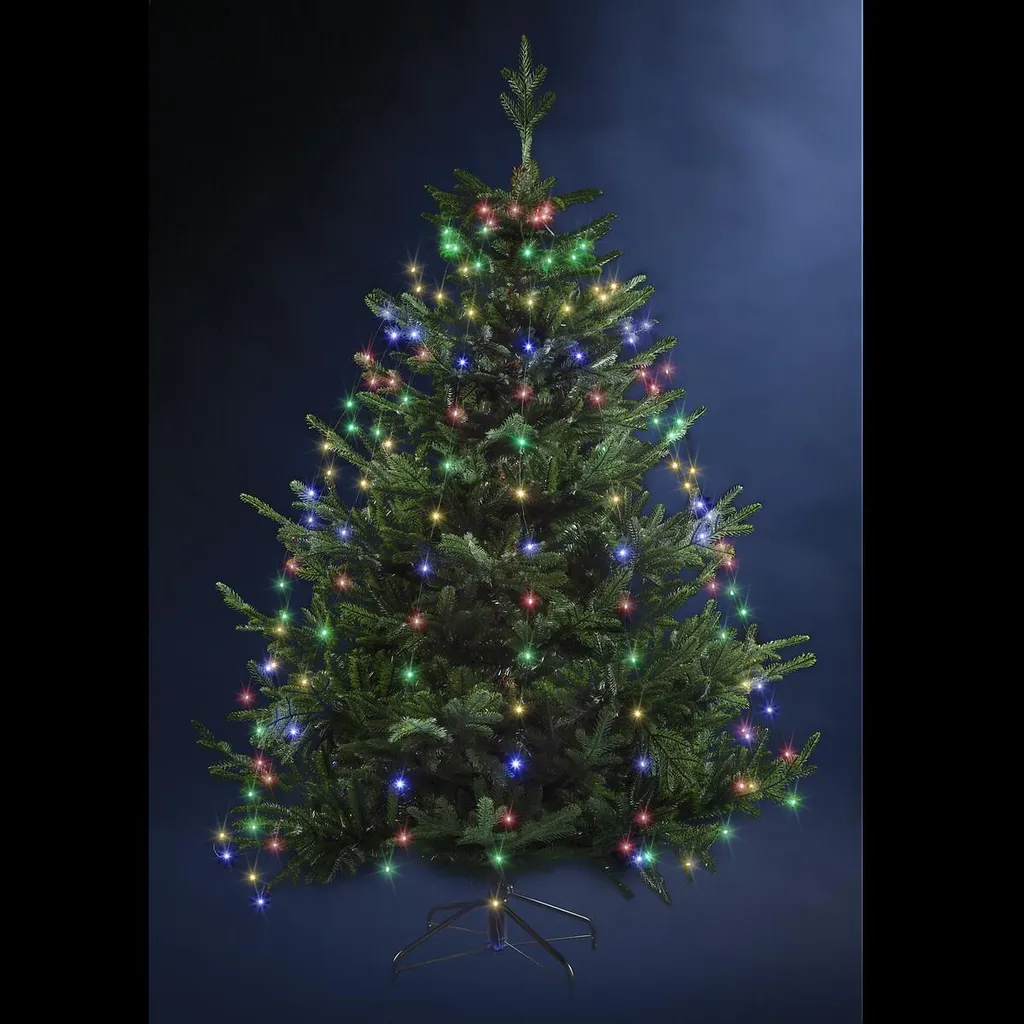 Éclairage de Noël pour Sapin 170 LED Multicolores à Effets Variables - 3