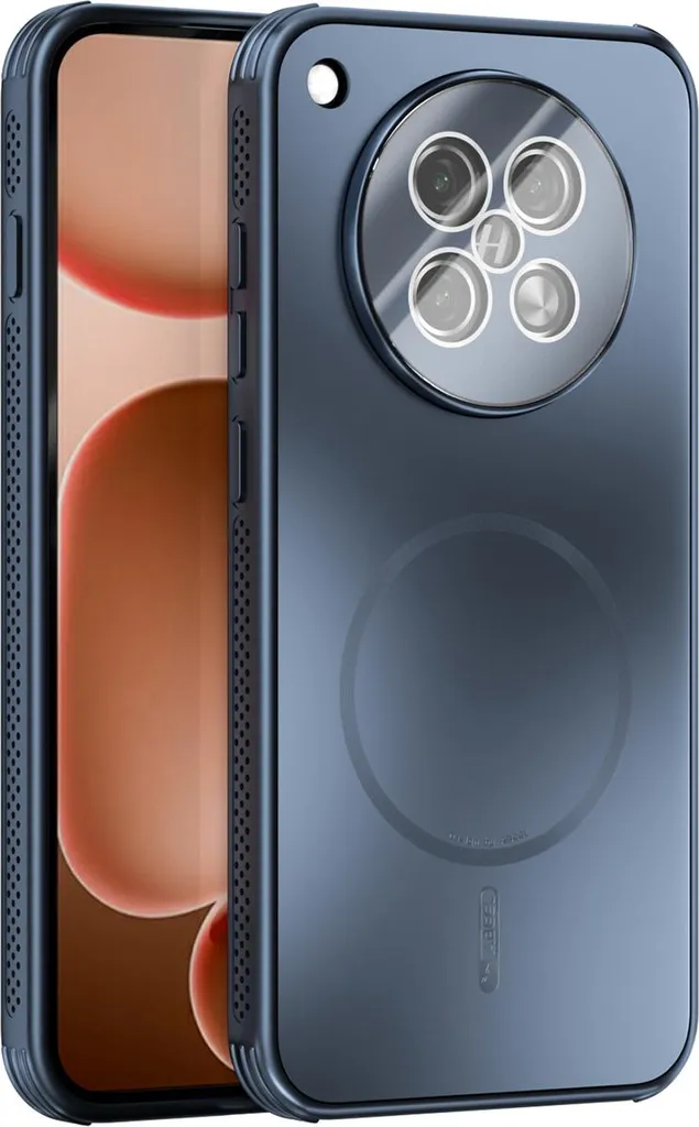 Cover Magnetica Oppo Find X8s Blu: Protezione Lenti e Antiurto PC+TPU - 1