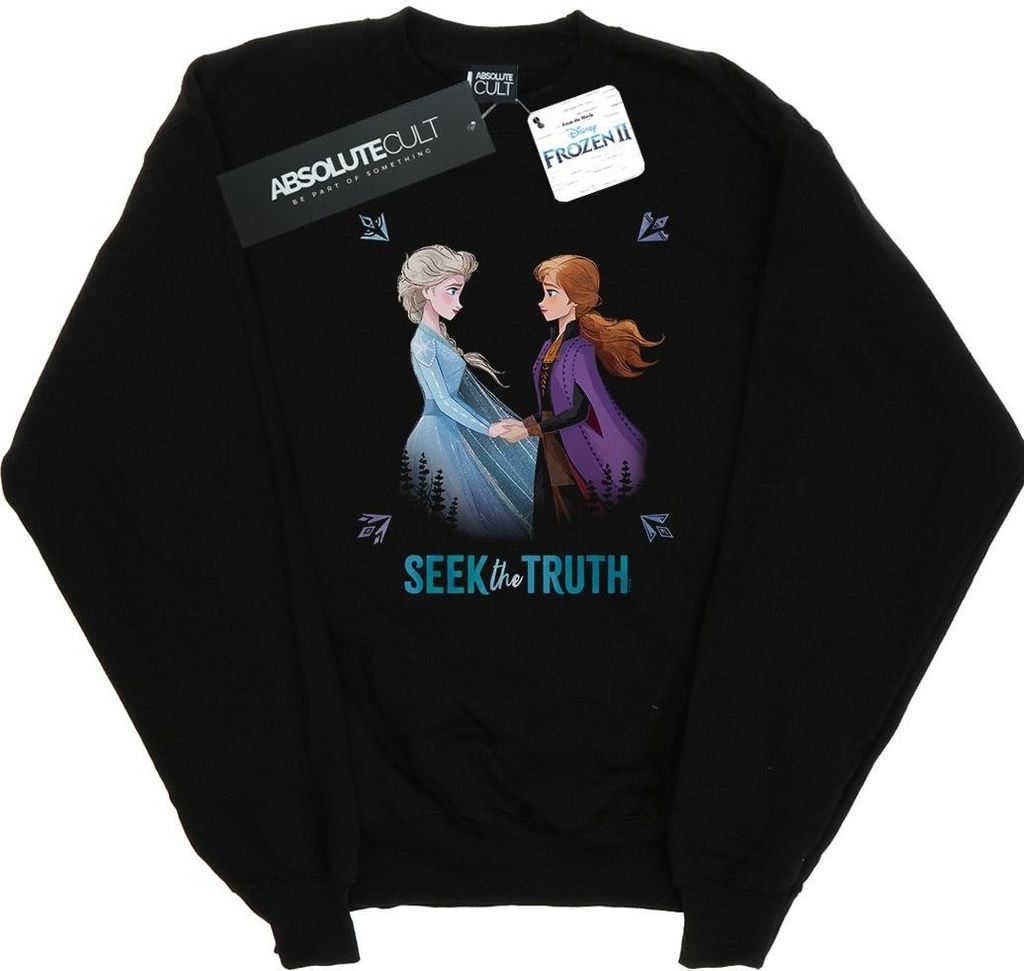 Disney - "Frozen 2 Seek The Truth" Sweatshirt für Damen BI18709 (L) (Schwarz)