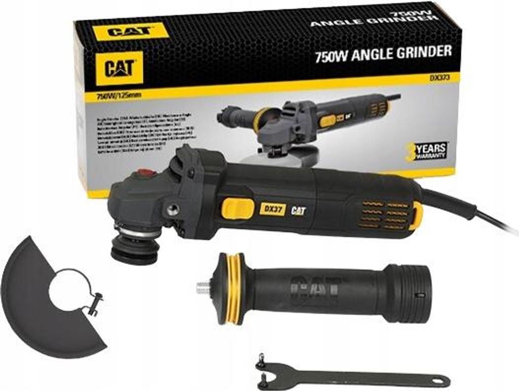 Cat Dx373 Winkelschleifer 750W 125Mm 12000 Rpm Mit Anti-Vibrationsgriff