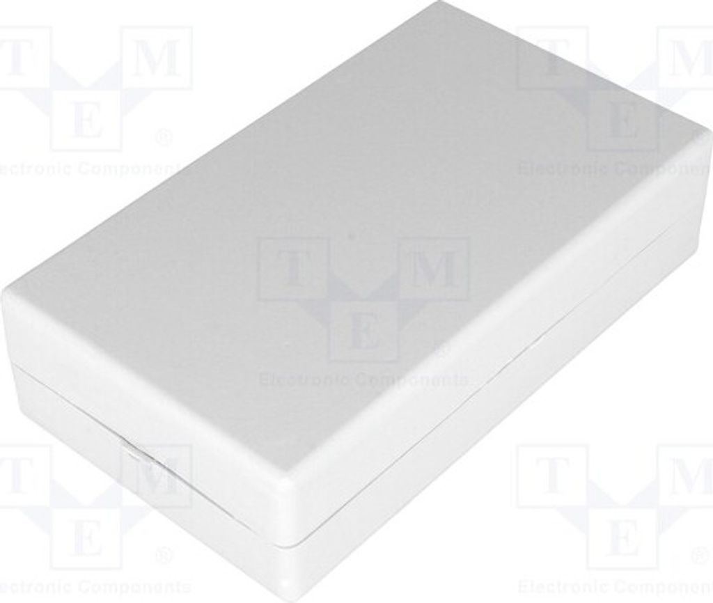 1x Gehäuse: universell Z: 34mm grau Y: 130mm X: 75mm geklemmt KM-37B GY Universa