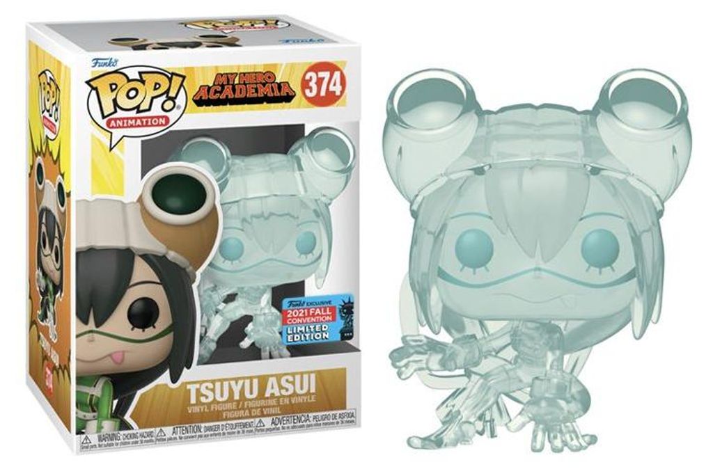 Funko Pop  My Hero Academia – Tsuyu translucide effet Image du produit 
