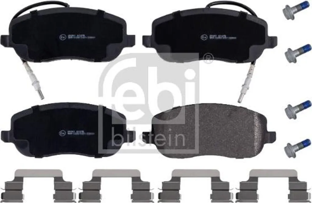 Plaquettes de frein haute durabilité compatible OE E172232 Scudo Expert