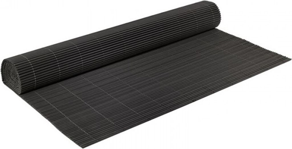 Grindi - Sichtschutzmatte Sichtschutzzaun Windschutz Anthrazit - PVC 150 cm - GMW
