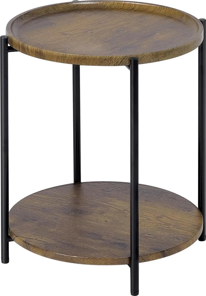 Table basse gain de place grise 43cm : fini le désordre dans le salon