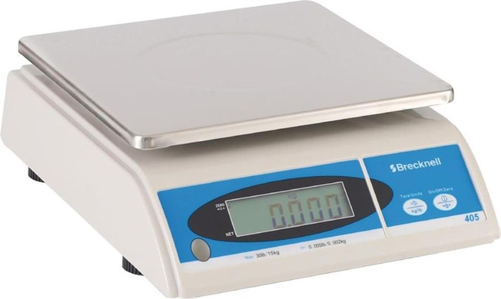 Brecknell Elektronische Tischwaage - 6kg - Edelstahl