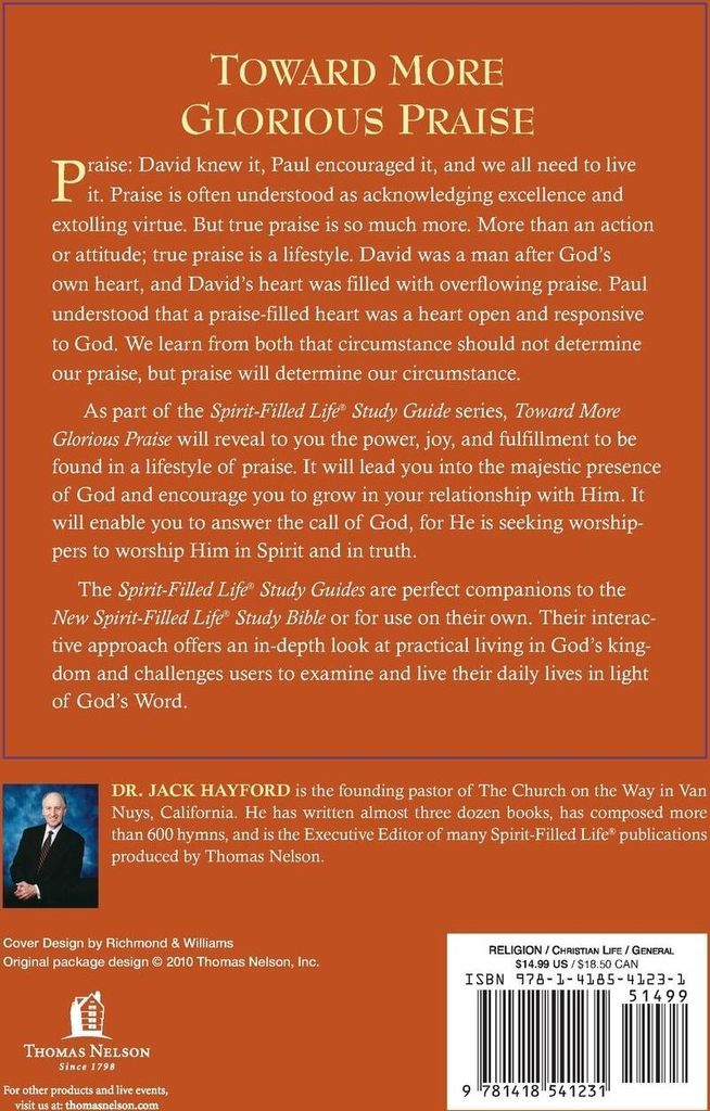 The Toward More Glorious Praise