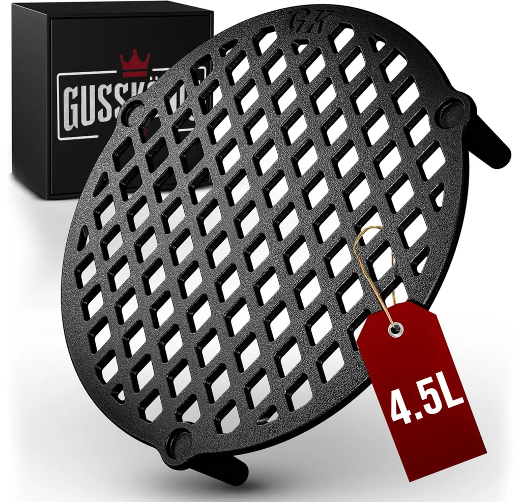 Grille Anti-Adhérence Dutch Oven Ø 20cm - Évitez les Aliments Brûlés