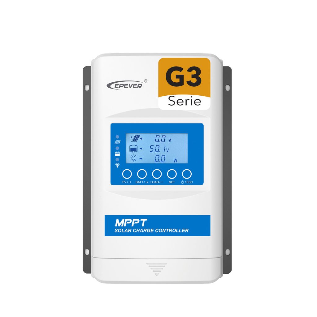 EPEVER®XTRA N G3 MPPT Solar Laderegler 30A 100V, 12/24VDC Produktbild 